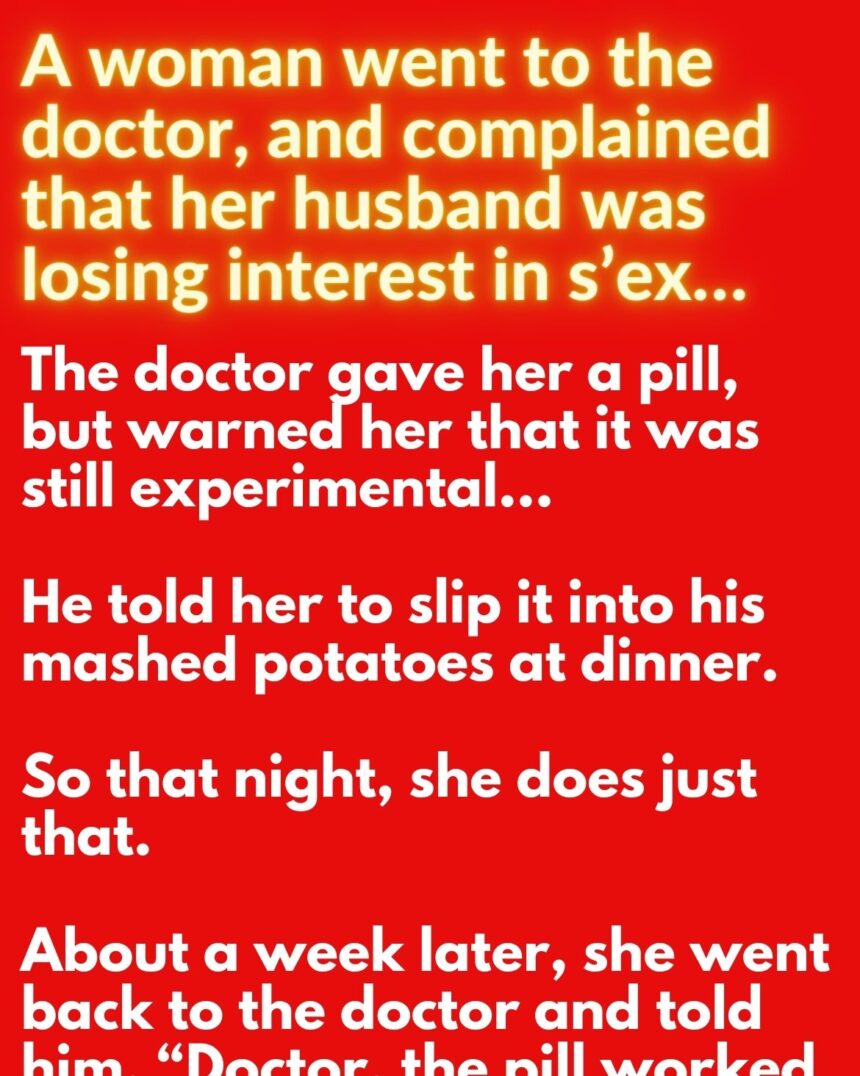 A woman complained her husband was losing interest... - factfable