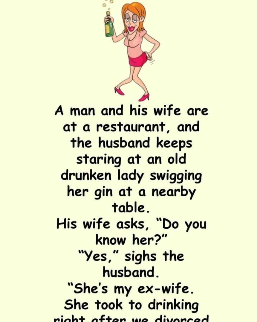 A man and his wife are at a restaurant… - factfable