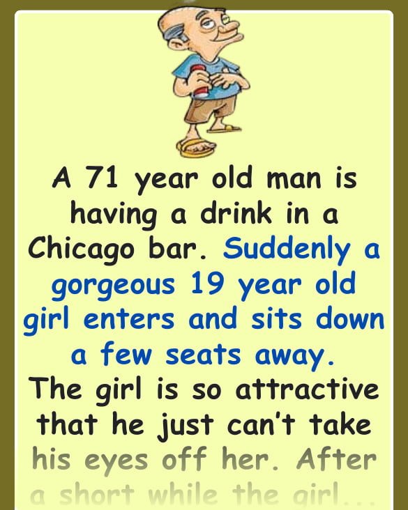 Old man in bar propositioned by a young woman - factfable