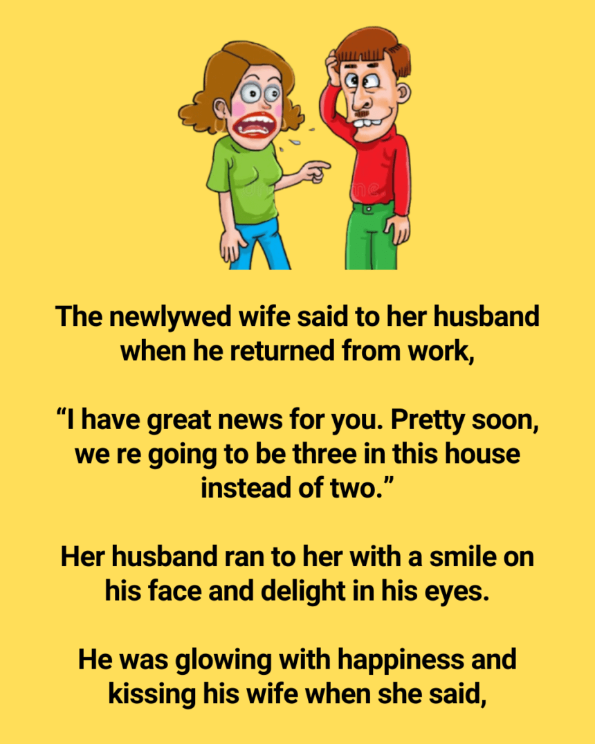 The newlywed wife said to her husband - factfable