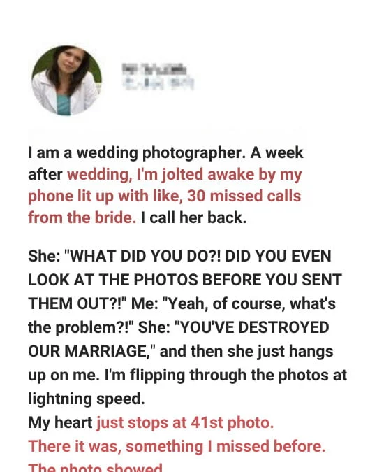 16 Wedding Photographers Reveal the Worst Moments Caught on Camera