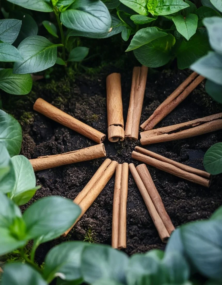 Here’s why you want to place cinnamon sticks around your plants 